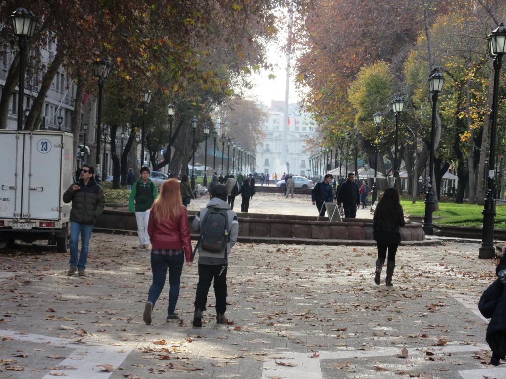Departamento Paseo Bulnes Metro La Moneda Apartment Сантяго Екстериор снимка